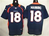 Nike Denver Broncos 18 Manning Authentic Elite Jerseys