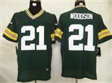 Nike Green Bay Packers 21 Woodson Authentic Elite Jersey