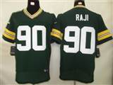 Nike Green Bay Packers 90 Raji Authentic Elite Jersey