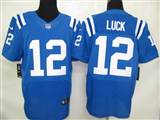 Nike Indianapolis Colts 12 Luck Authentic Elite Jersey
