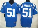 Nike Indianapolis Colts 51 Angerer Authentic Elite Jersey