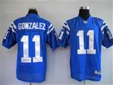 Reebok NFL Jerseys Indianapolis Colts 11# GONZALEZ blue