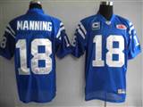 Reebok NFL Jerseys Indianapolis Colts 18 Peyton Manning blue[superbowl]