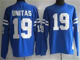 Reebok NFL Jerseys Indianapolis Colts 19# UNITAS blue [mitchell and ness]