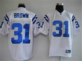 Reebok NFL Jerseys Indianapolis Colts 31# BROWN white